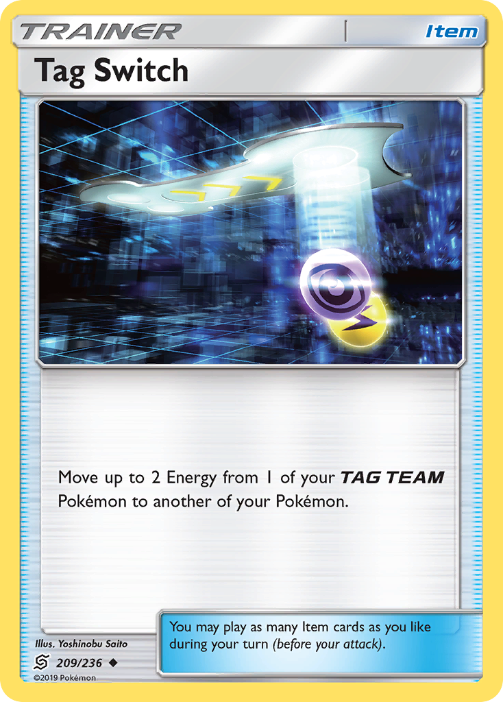 Tag Switch (209/236) [Sun & Moon: Unified Minds] | Card Citadel