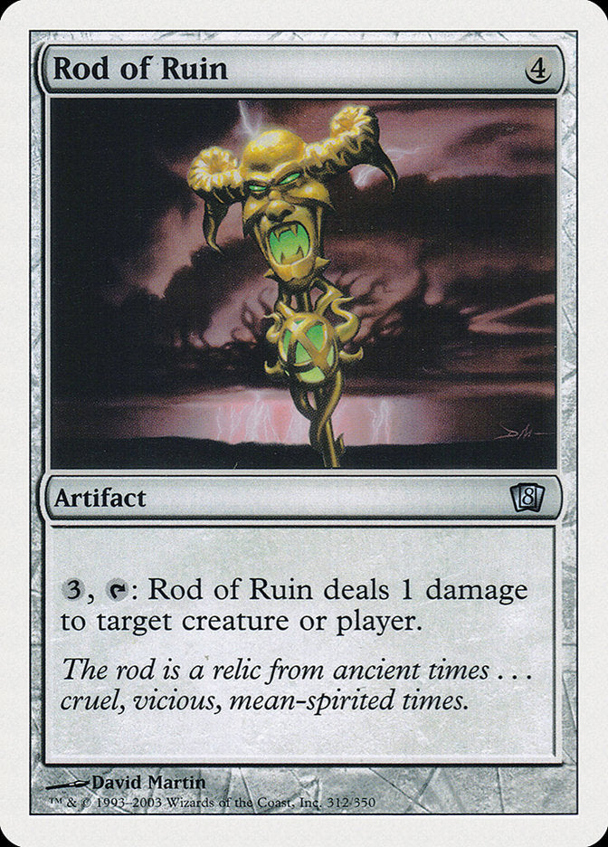 Rod of Ruin [Eighth Edition] | Card Citadel