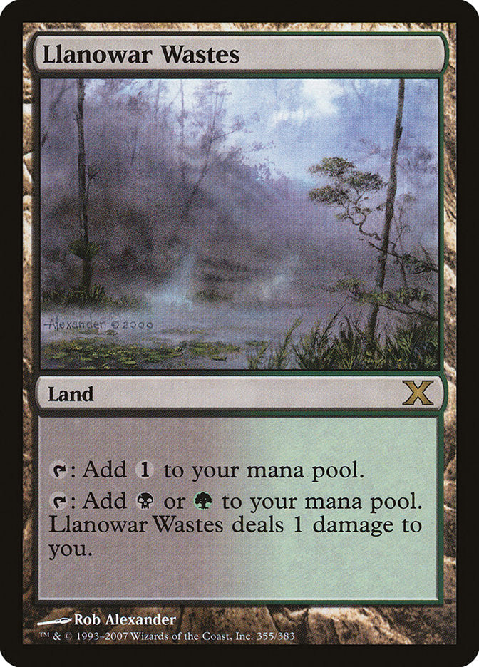 Llanowar Wastes [Tenth Edition] | Card Citadel