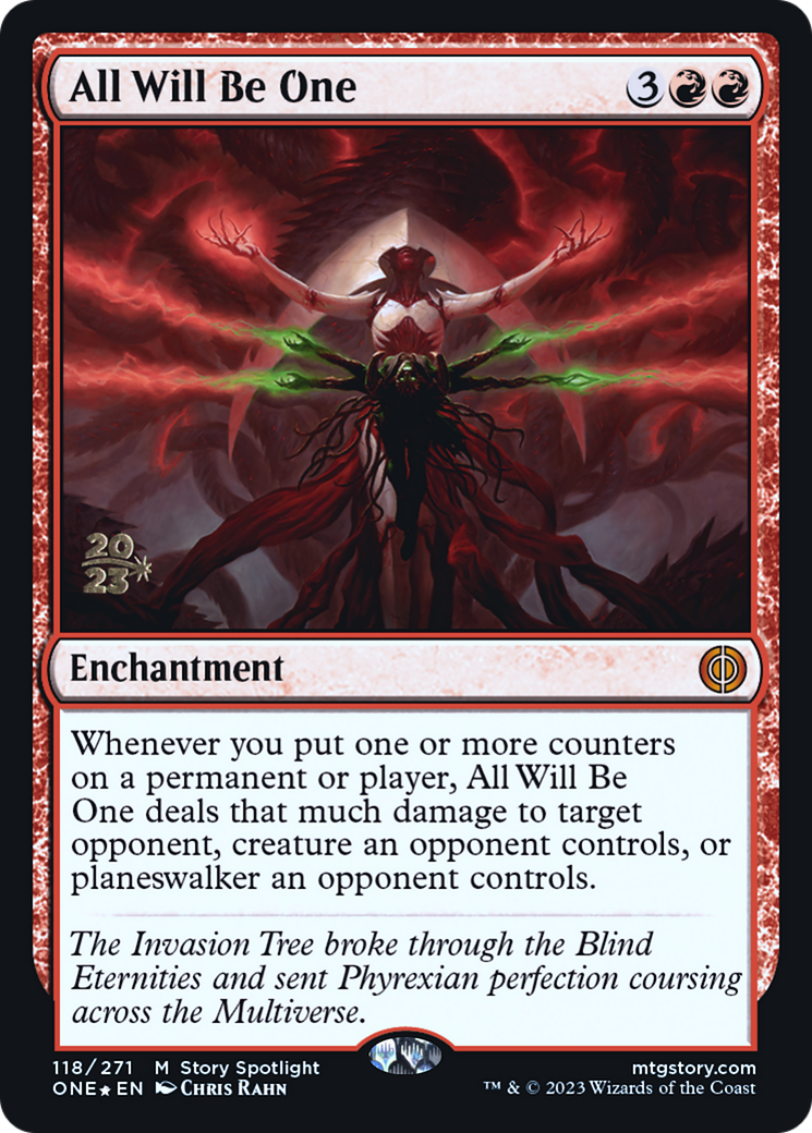 All Will Be One [Phyrexia: All Will Be One Prerelease Promos] | Card Citadel