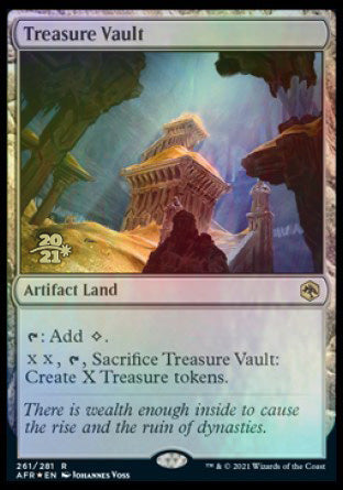 Treasure Vault [Dungeons & Dragons: Adventures in the Forgotten Realms Prerelease Promos] | Card Citadel