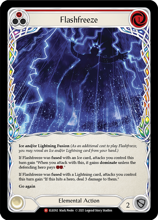 Flashfreeze [ELE092] (Tales of Aria)  1st Edition Normal | Card Citadel