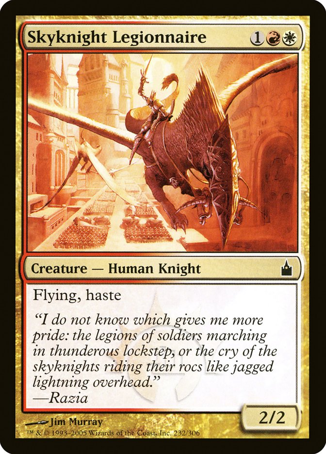 Skyknight Legionnaire [Ravnica: City of Guilds] | Card Citadel