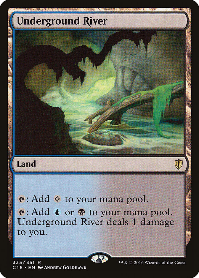 Underground River [Commander 2016] | Card Citadel