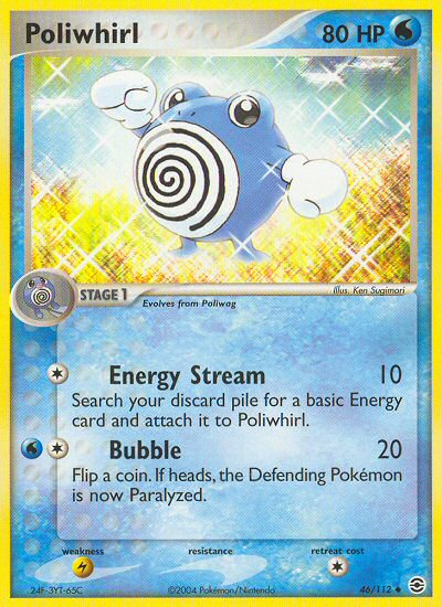 Poliwhirl (46/112) [EX: FireRed & LeafGreen] | Card Citadel
