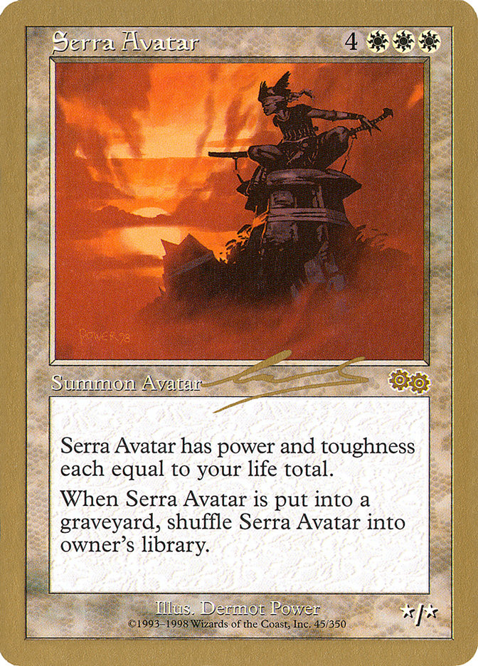 Serra Avatar (Nicolas Labarre) [World Championship Decks 2000] | Card Citadel