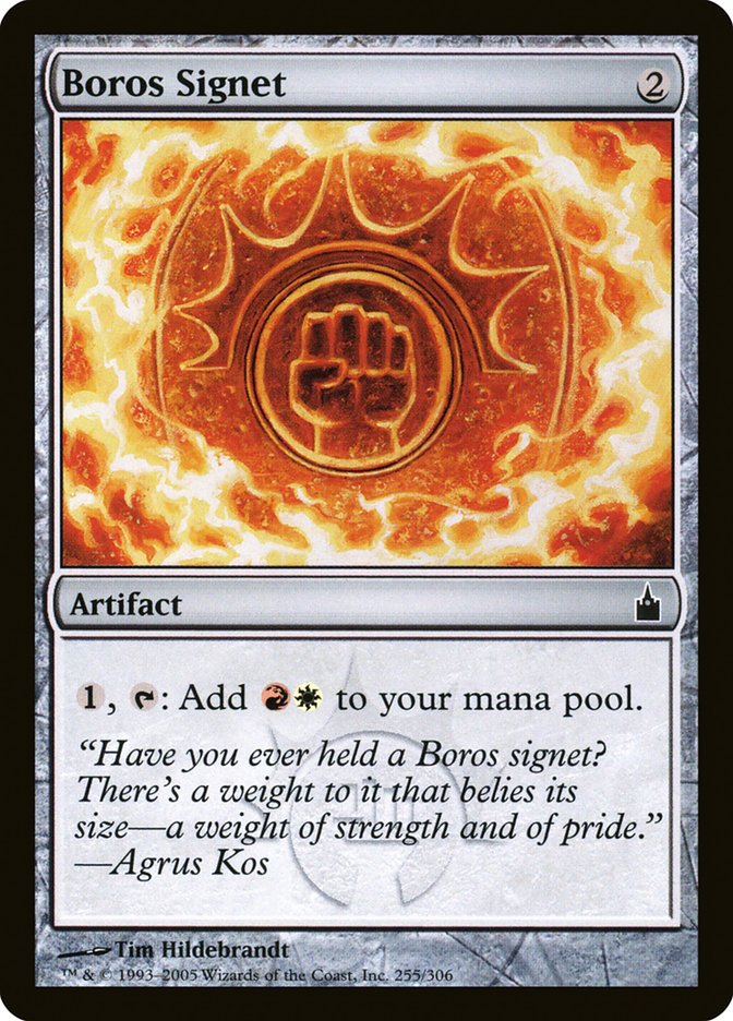 Boros Signet [Ravnica: City of Guilds] | Card Citadel