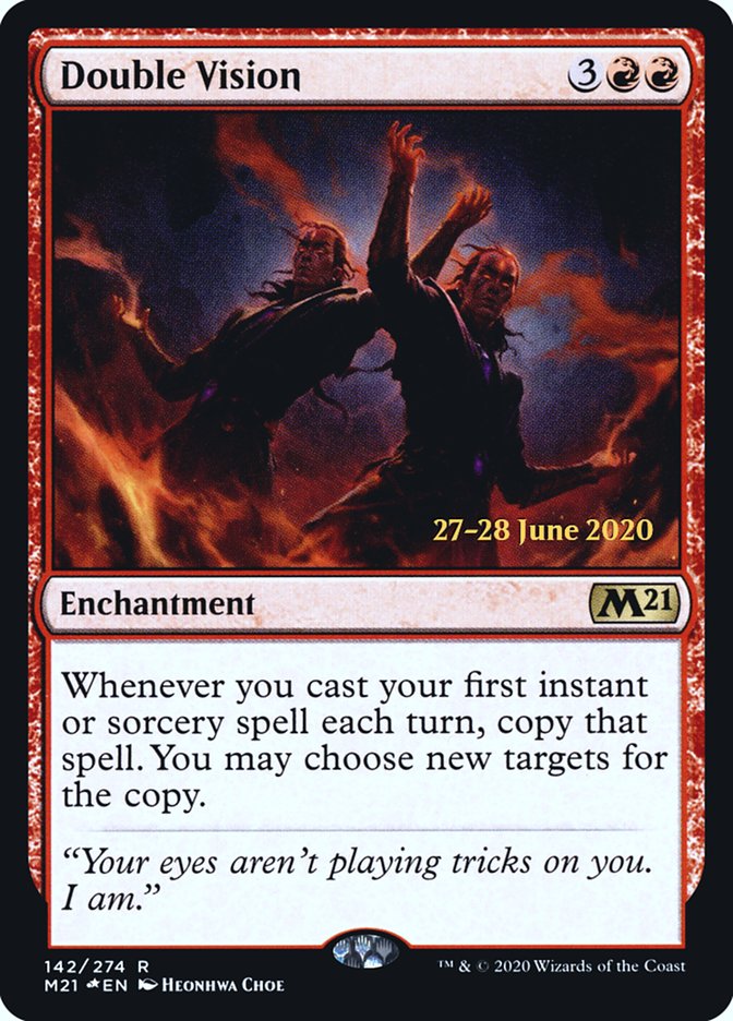 Double Vision  [Core Set 2021 Prerelease Promos] | Card Citadel