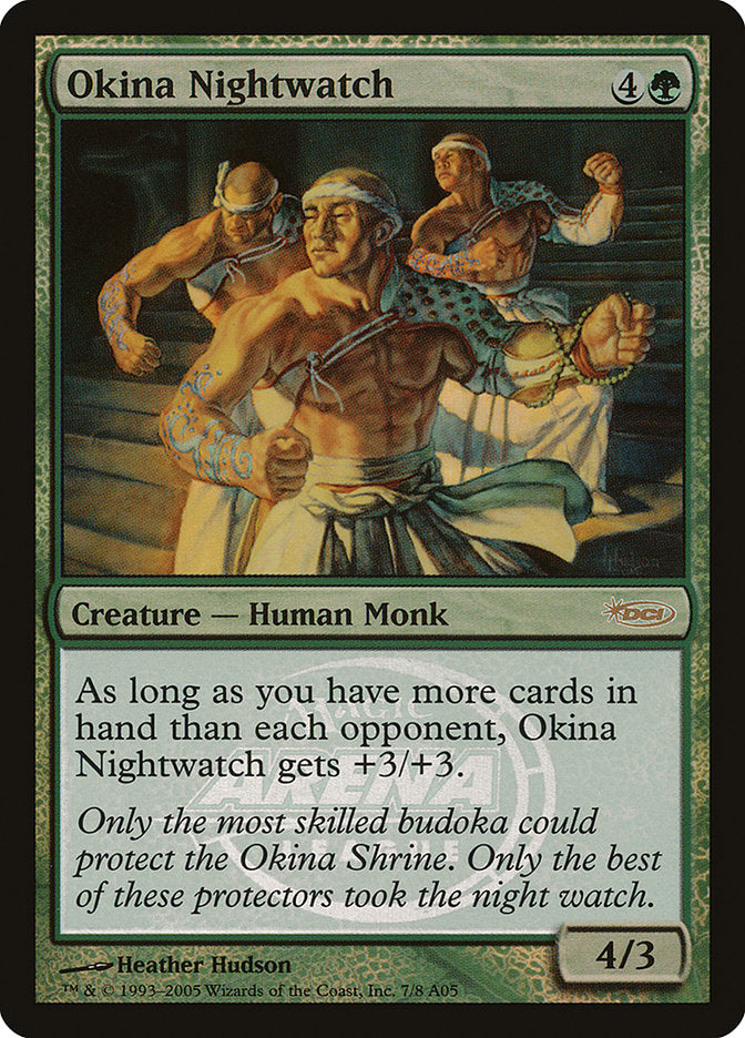 Okina Nightwatch [Arena League 2005] | Card Citadel