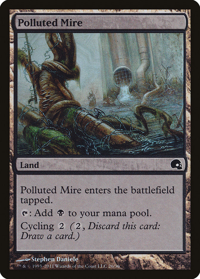 Polluted Mire [Premium Deck Series: Graveborn] | Card Citadel