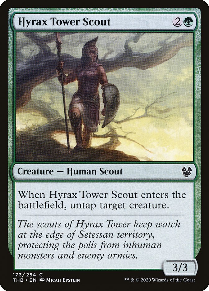 Hyrax Tower Scout [Theros Beyond Death] | Card Citadel