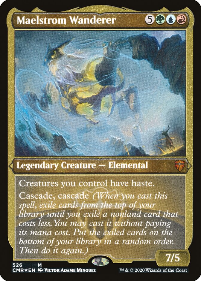 Maelstrom Wanderer (Foil Etched) [Commander Legends] | Card Citadel