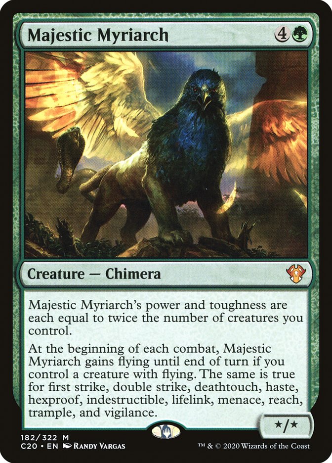 Majestic Myriarch [Commander 2020] | Card Citadel