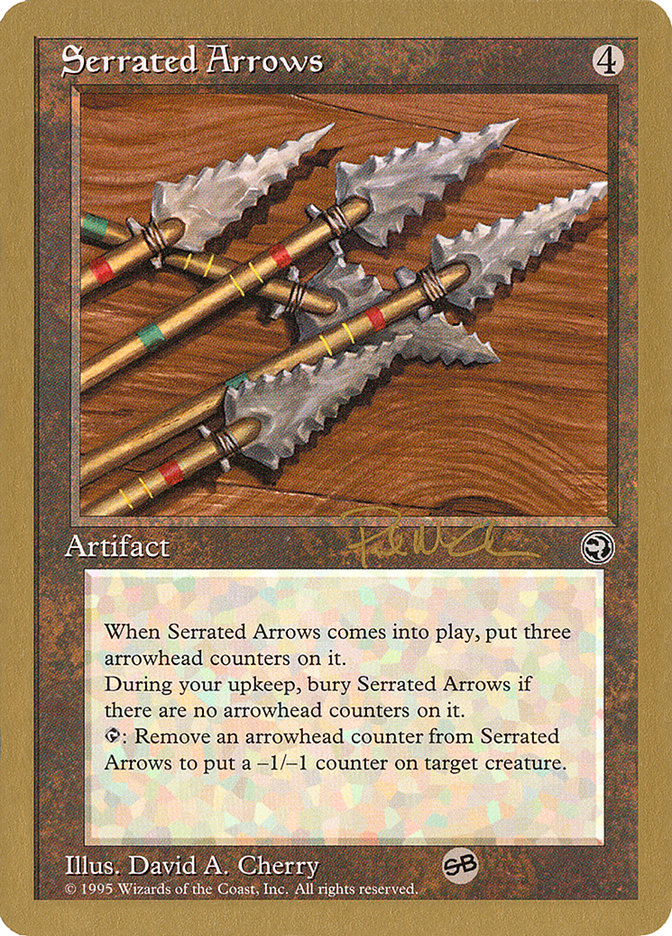 Serrated Arrows (Paul McCabe) (SB) [World Championship Decks 1997] | Card Citadel