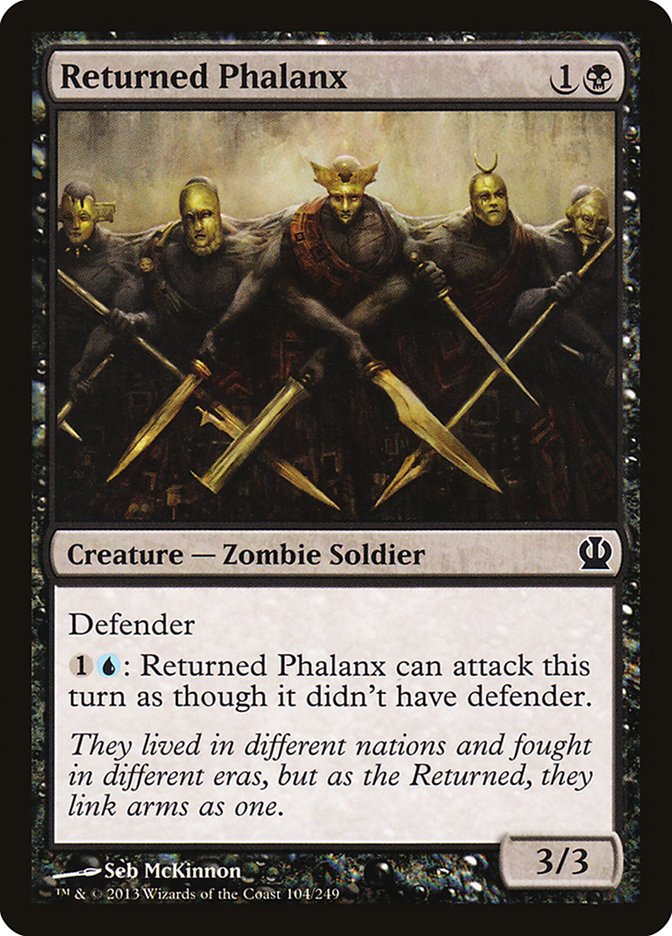 Returned Phalanx [Theros] | Card Citadel