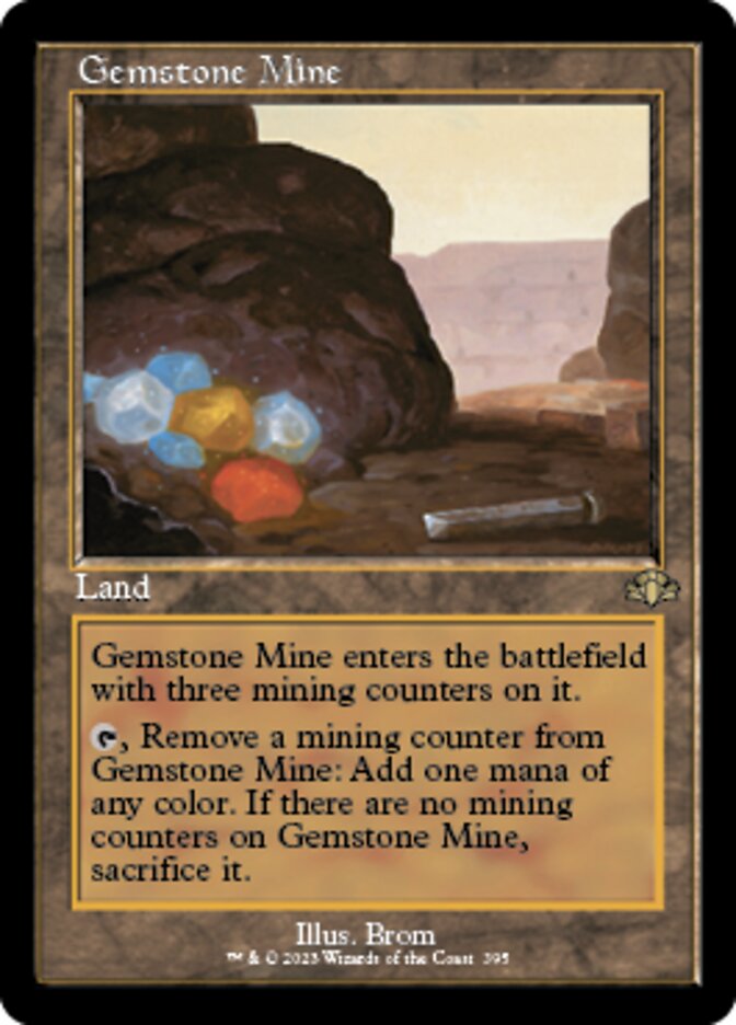 Gemstone Mine (Retro) [Dominaria Remastered] | Card Citadel