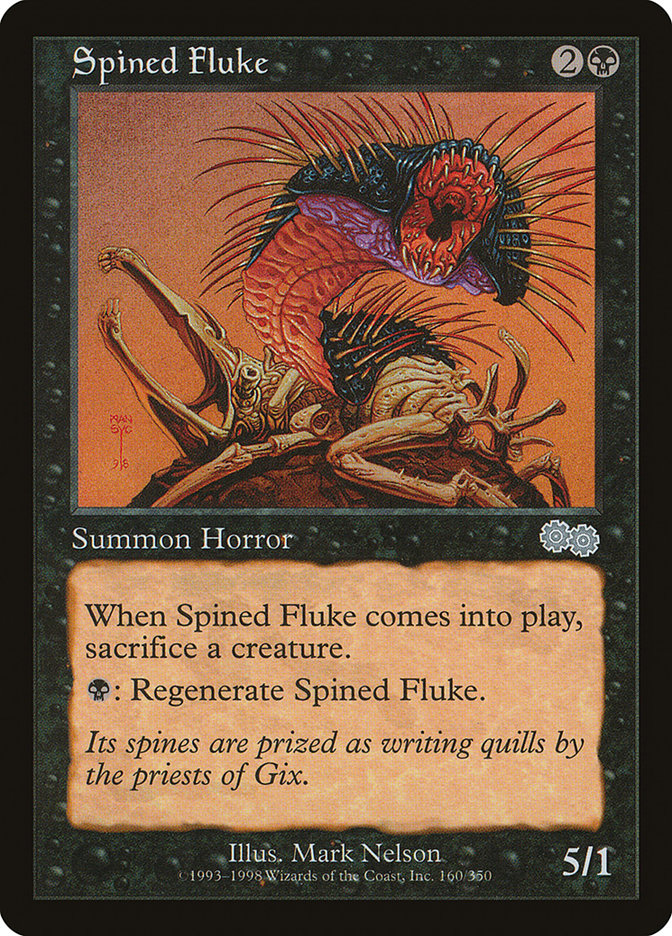 Spined Fluke [Urza's Saga] | Card Citadel