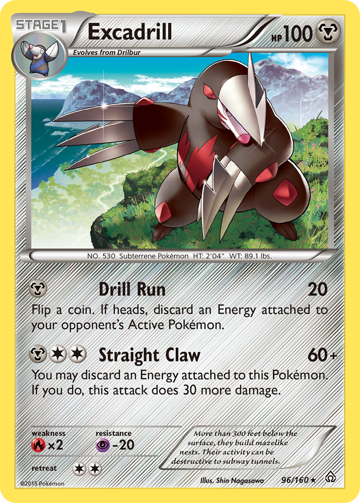 Excadrill (96/160) [XY: Primal Clash] | Card Citadel