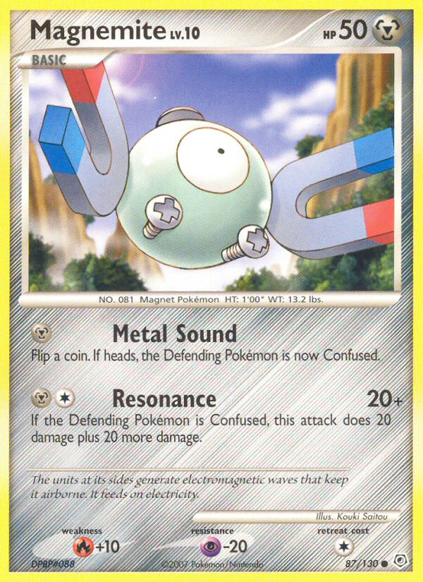 Magnemite (87/130) [Diamond & Pearl: Base Set] | Card Citadel