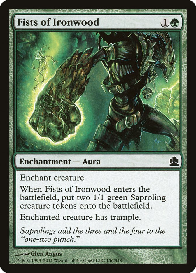 Fists of Ironwood [Commander 2011] | Card Citadel