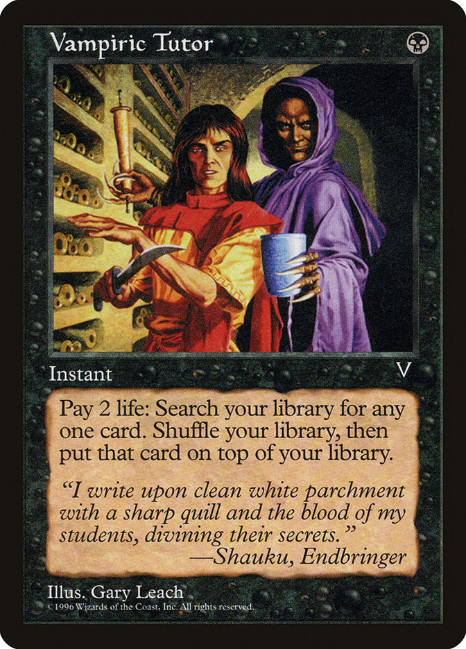 Vampiric Tutor [Visions] | Card Citadel