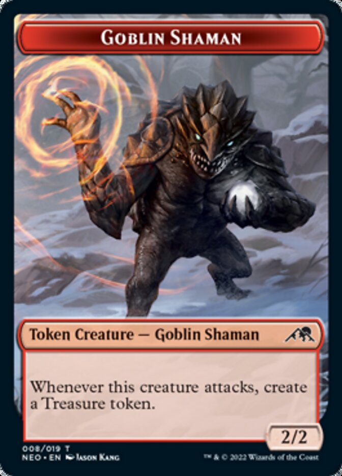 Goblin Shaman Token [Kamigawa: Neon Dynasty Tokens] | Card Citadel