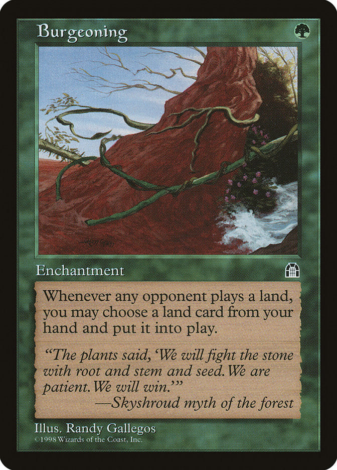 Burgeoning [Stronghold] | Card Citadel