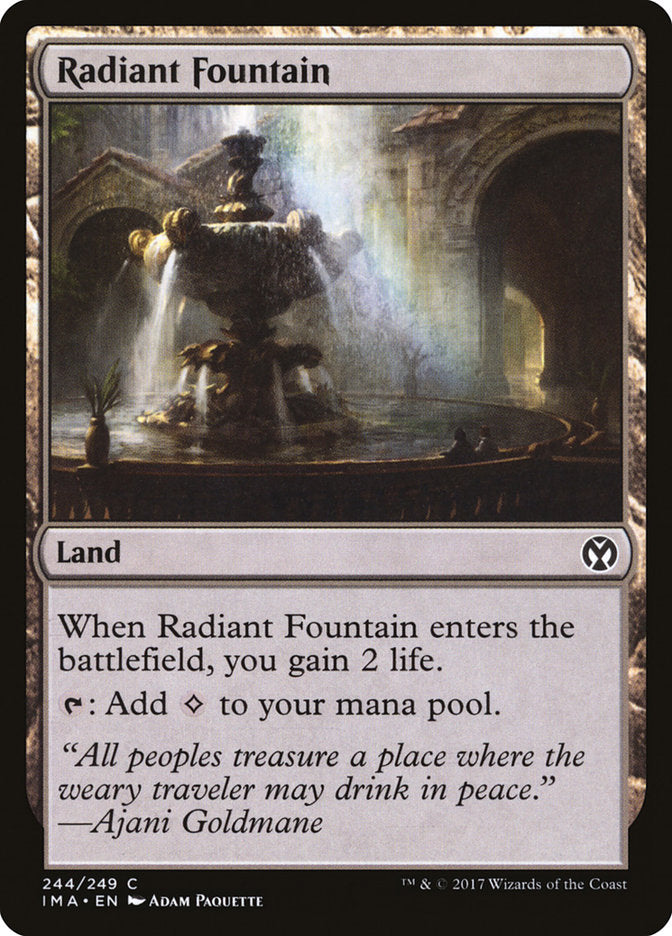 Radiant Fountain [Iconic Masters] | Card Citadel