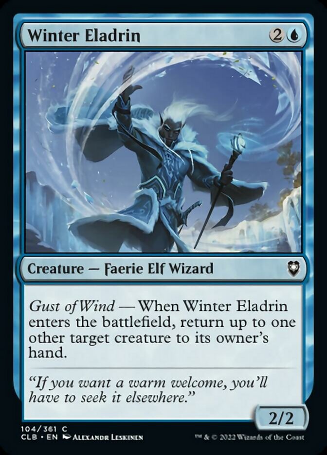 Winter Eladrin [Commander Legends: Battle for Baldur's Gate] | Card Citadel