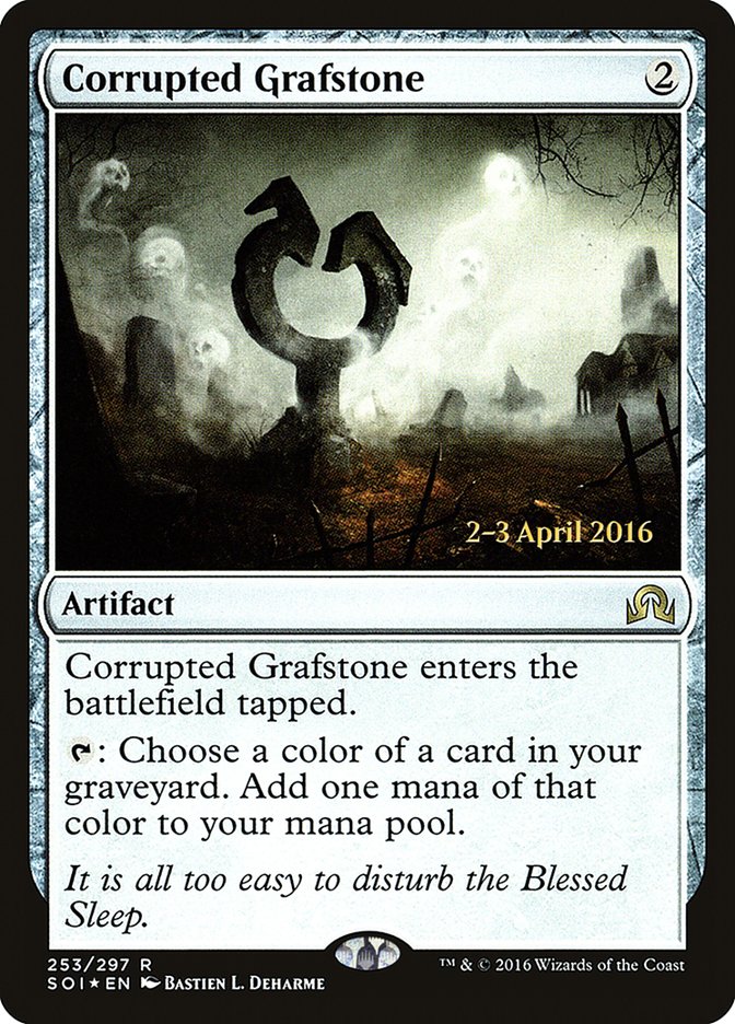 Corrupted Grafstone [Shadows over Innistrad Promos] | Card Citadel
