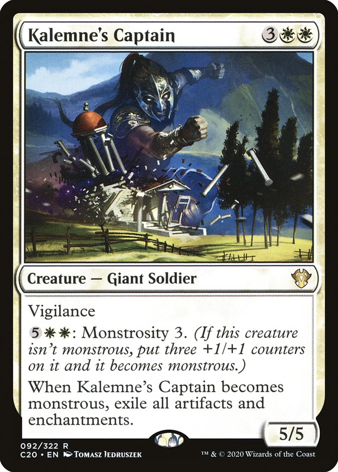 Kalemne's Captain [Commander 2020] | Card Citadel