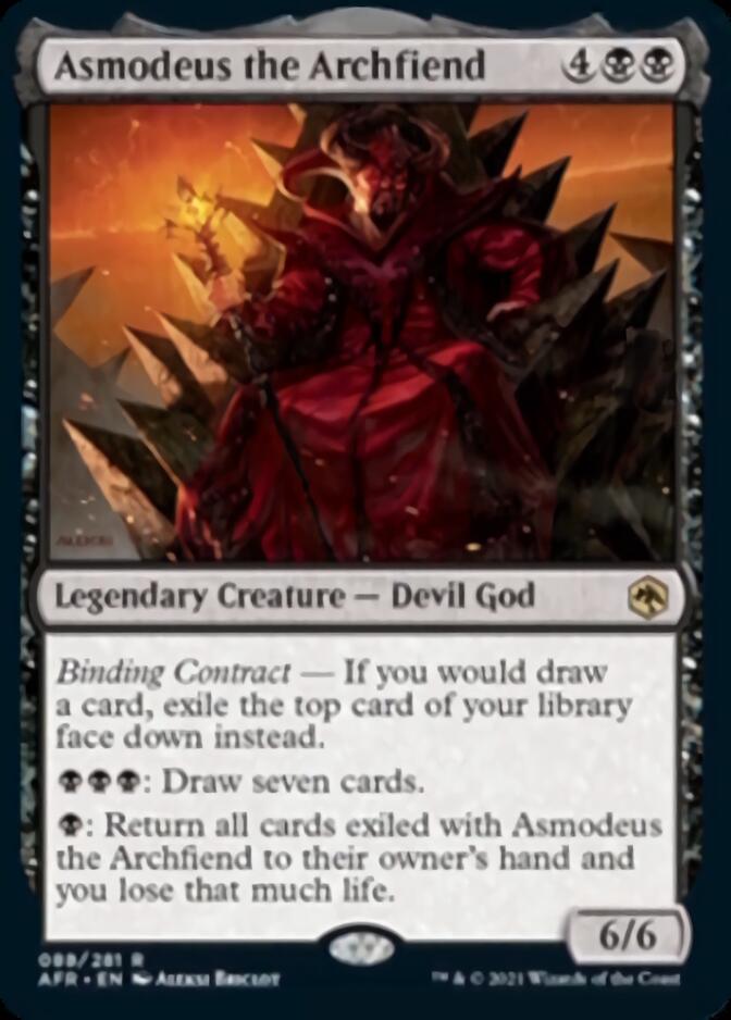 Asmodeus the Archfiend [Dungeons & Dragons: Adventures in the Forgotten Realms] | Card Citadel