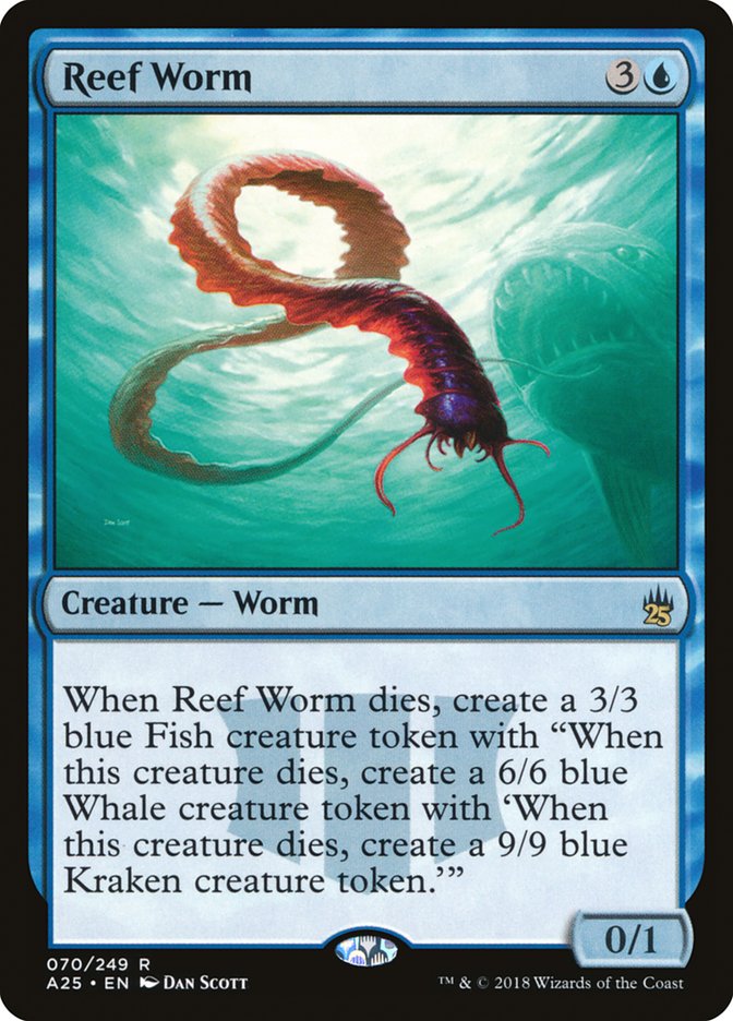 Reef Worm [Masters 25] | Card Citadel