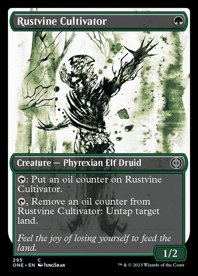 Rustvine Cultivator (Showcase Ichor) [Phyrexia: All Will Be One] | Card Citadel