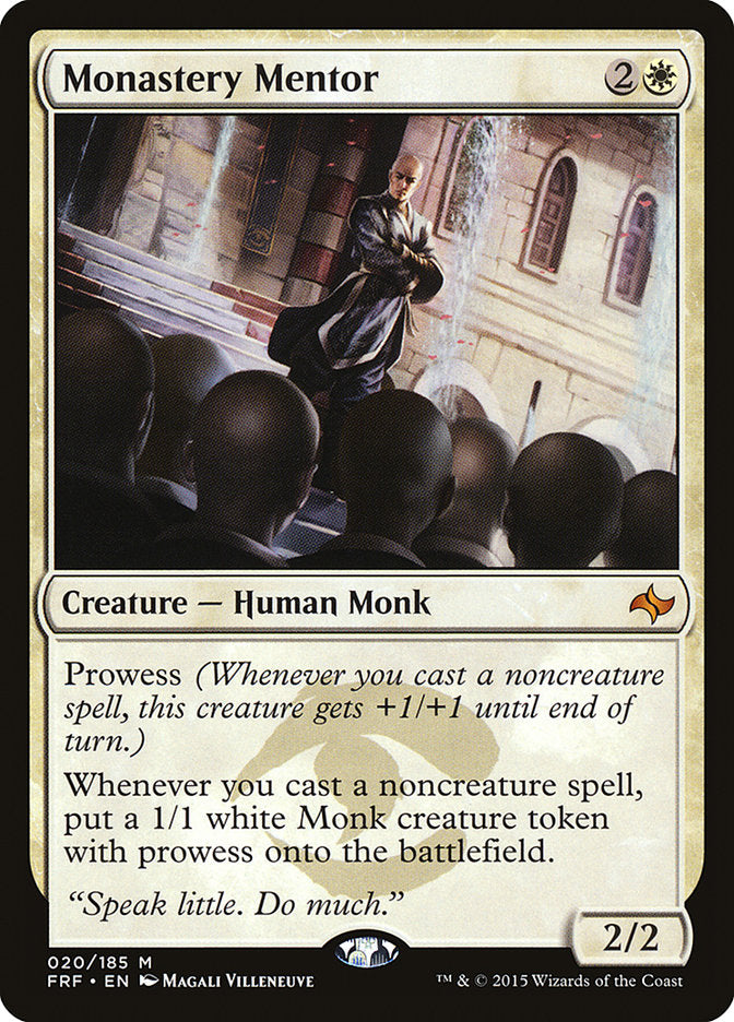 Monastery Mentor [Fate Reforged] | Card Citadel