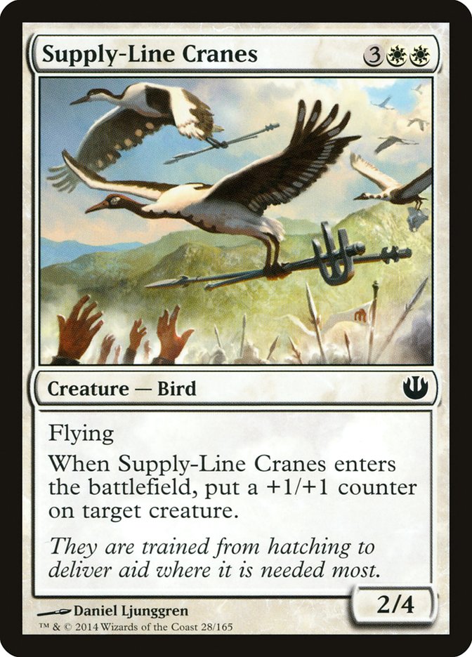 Supply-Line Cranes [Journey into Nyx] | Card Citadel