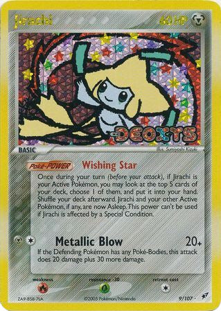 Jirachi (9/107) (Stamped) [EX: Deoxys] | Card Citadel