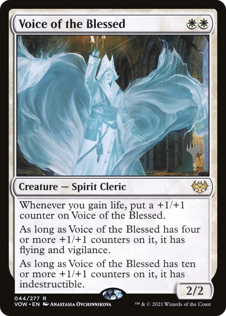 Voice of the Blessed (Promo Pack) [The Brothers' War Promos] | Card Citadel