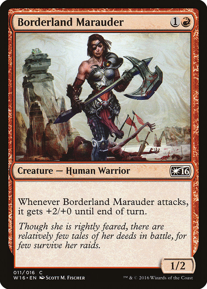 Borderland Marauder [Welcome Deck 2016] | Card Citadel