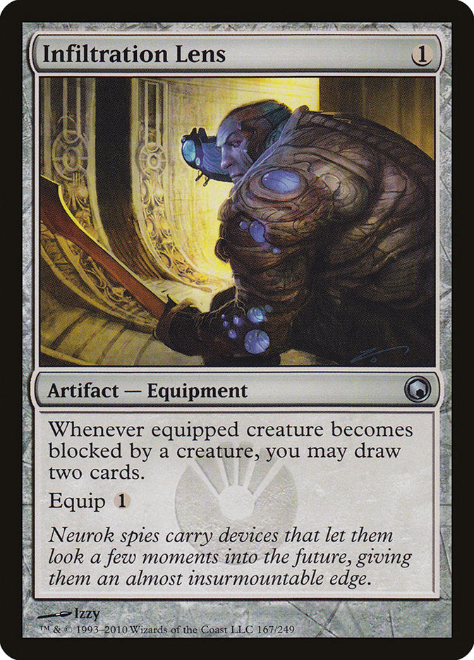 Infiltration Lens [Scars of Mirrodin] | Card Citadel