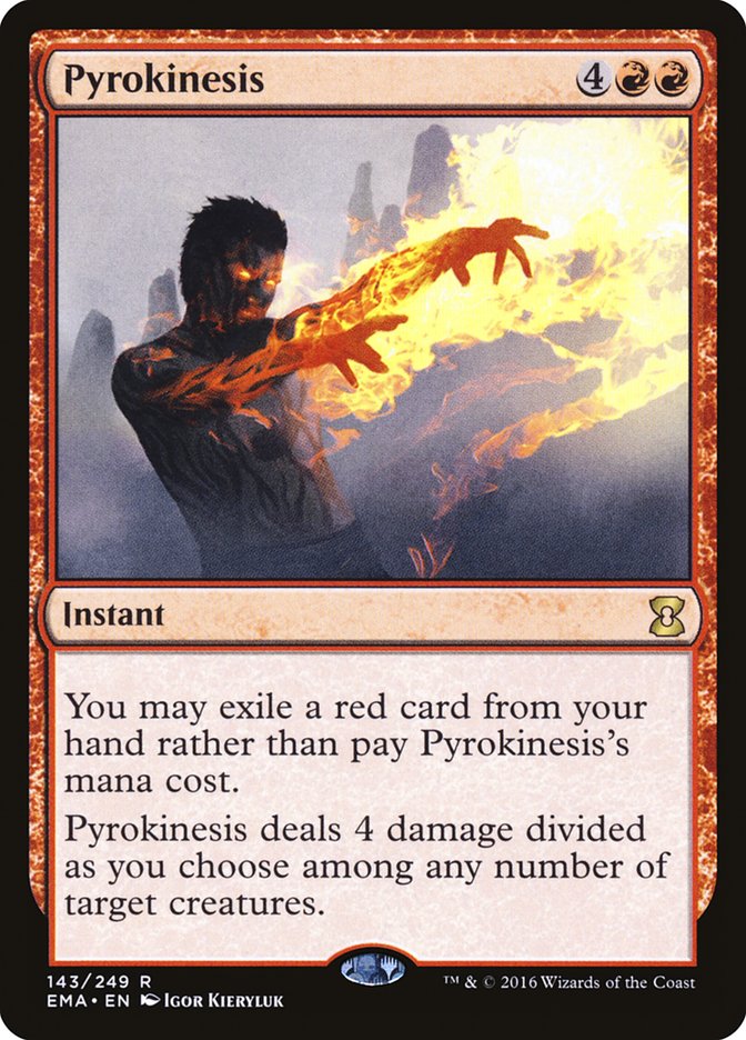 Pyrokinesis [Eternal Masters] | Card Citadel