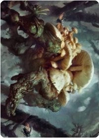 Swarm Shambler Art Card [Zendikar Rising Art Series] | Card Citadel