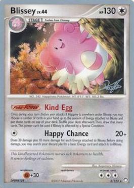 Blissey LV.44 (5/123) (Bliss Control - Paul Atanassov) [World Championships 2008] | Card Citadel