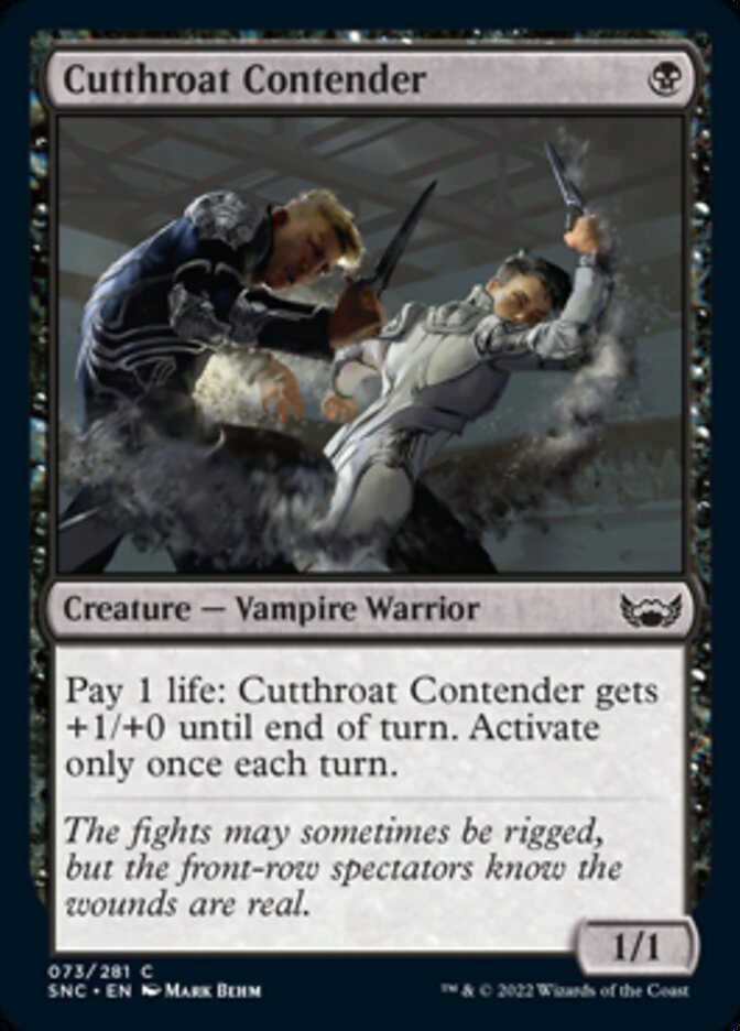 Cutthroat Contender [Streets of New Capenna] | Card Citadel