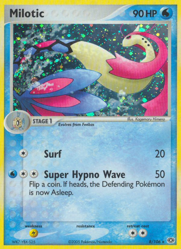 Milotic (8/106) [EX: Emerald] | Card Citadel