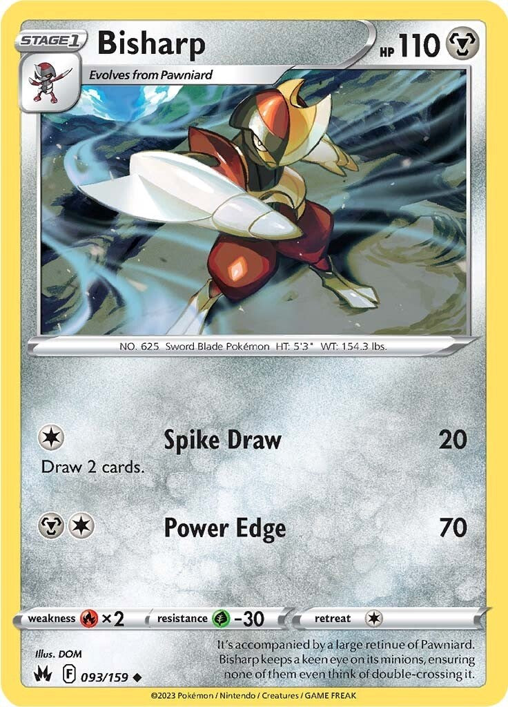 Bisharp (093/159) [Sword & Shield: Crown Zenith] | Card Citadel