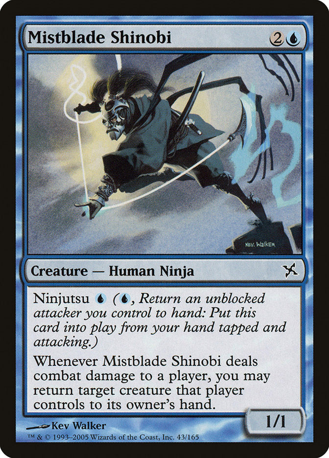 Mistblade Shinobi [Betrayers of Kamigawa] | Card Citadel