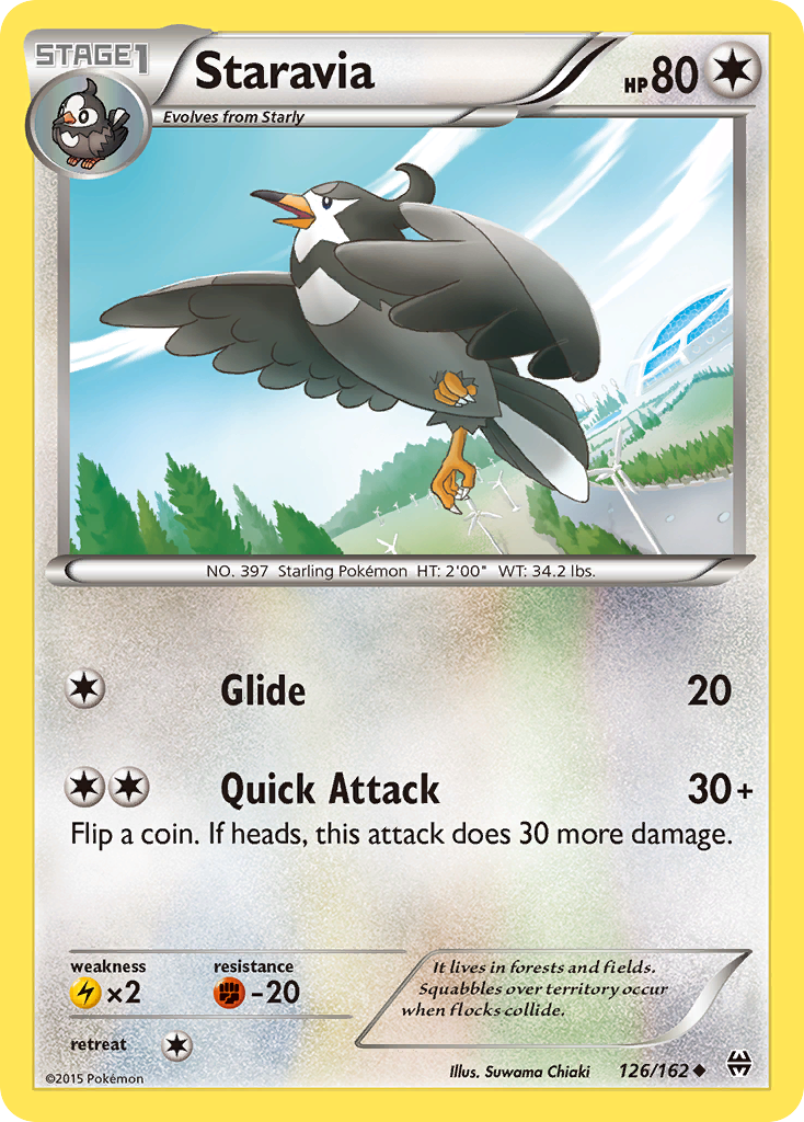 Staravia (126/162) [XY: BREAKthrough] | Card Citadel