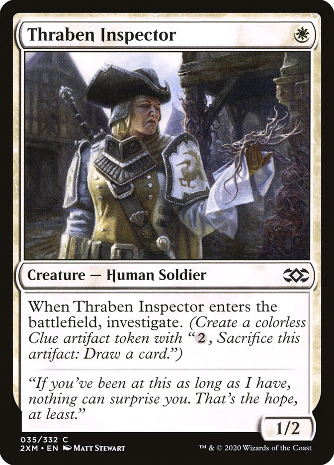 Thraben Inspector [Double Masters] | Card Citadel