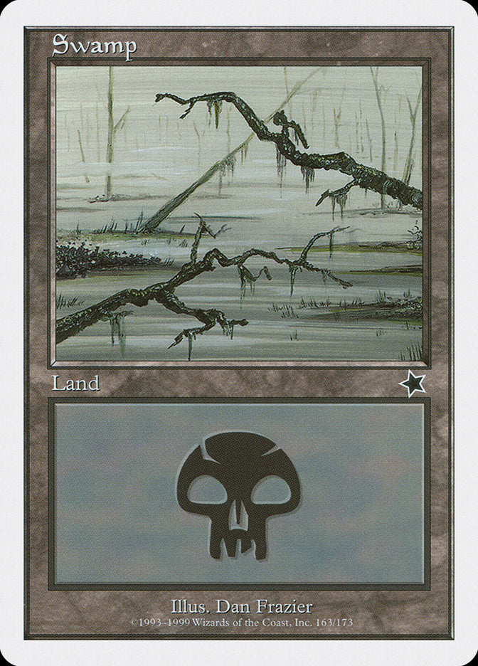 Swamp (163) [Starter 1999] | Card Citadel